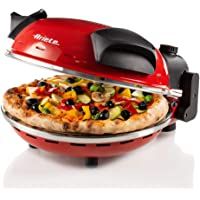 Ariete 909 - Mini horno para pizza en 4 minutos- 1200 W- 5 niveles temperatura- diámetro 33 cm- regulador de tiempo 30…